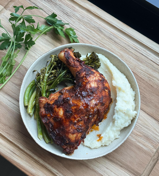 Harissa Honey Roast Chicken